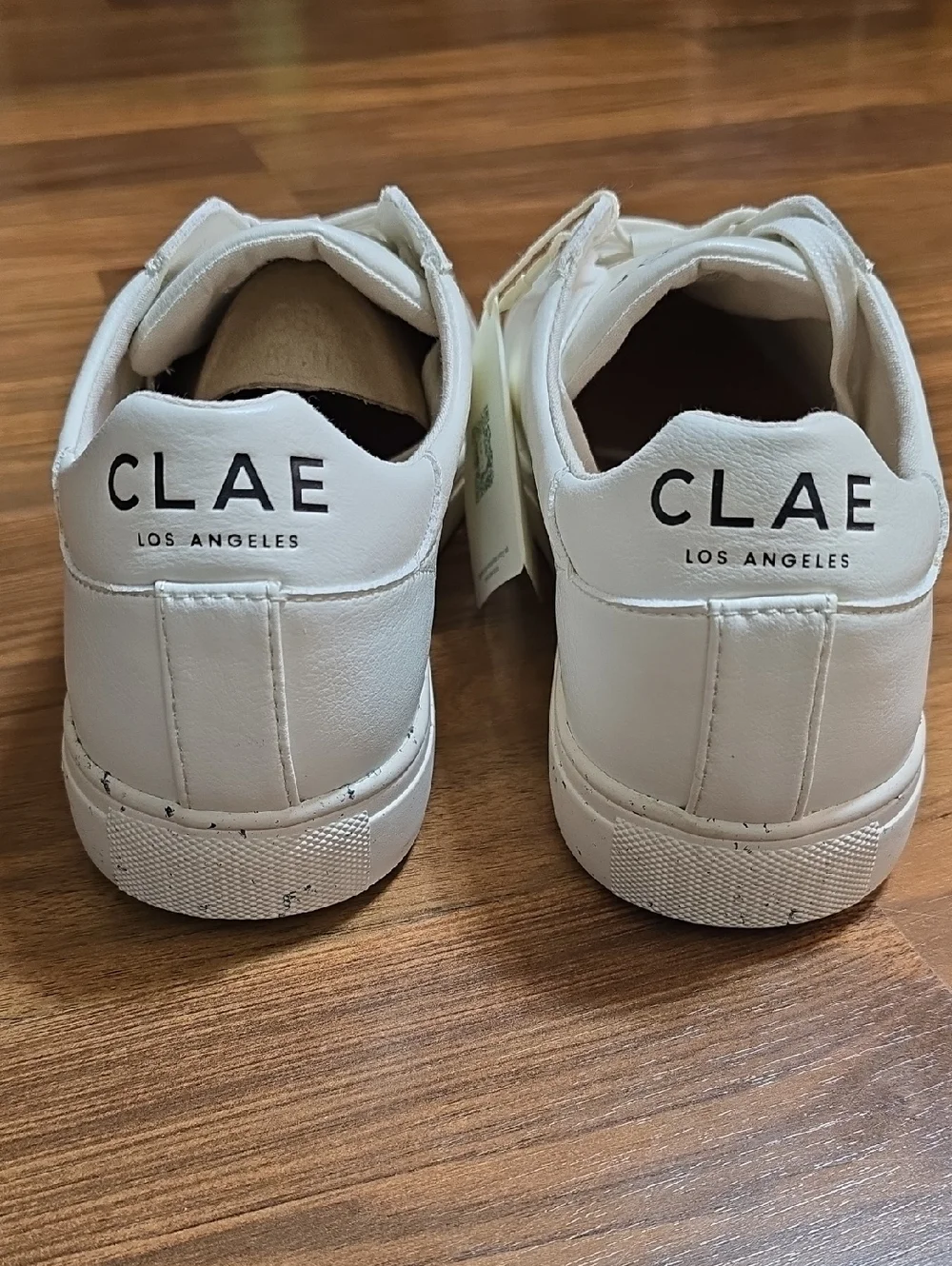 Clae Bradley Off-White Vegan Chips Sneakers