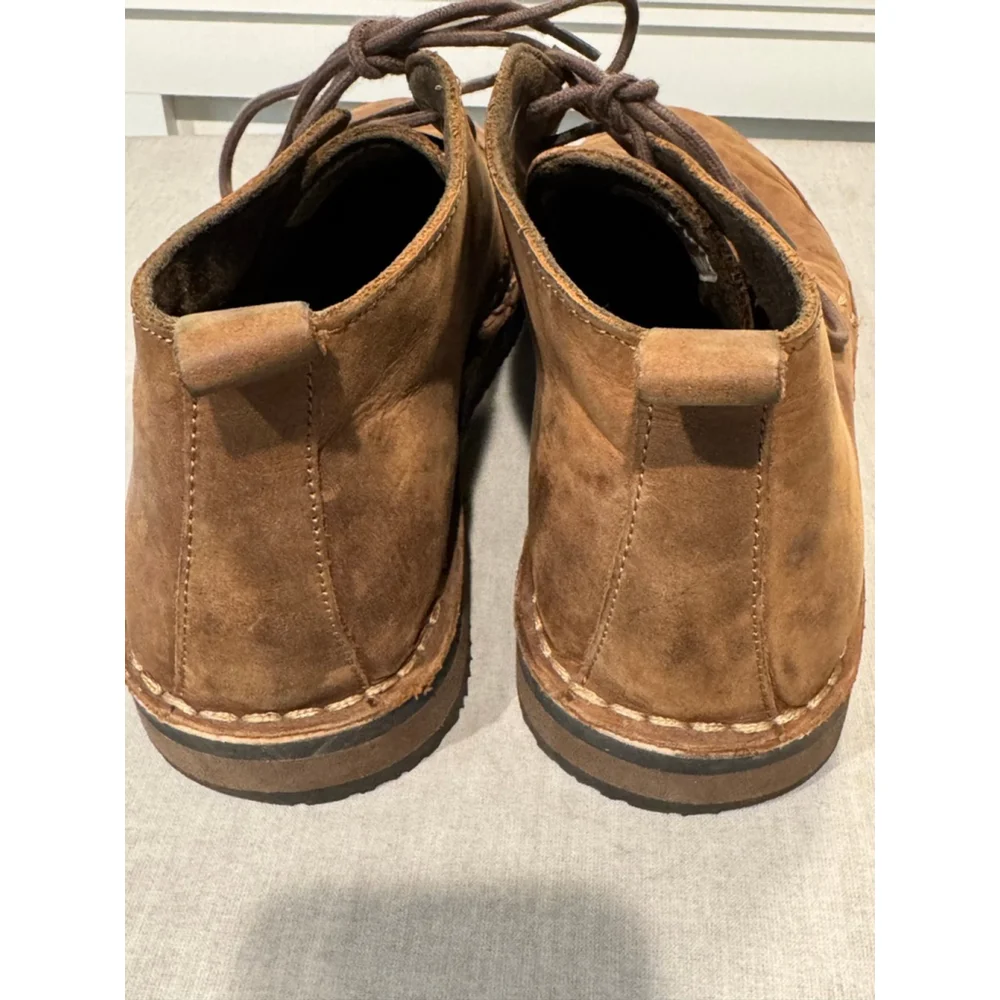 Men's Target Merona Brown Leather Chukka Boots Size 10.5